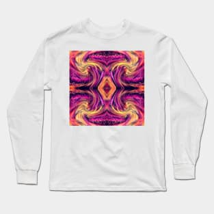 pink tile Long Sleeve T-Shirt